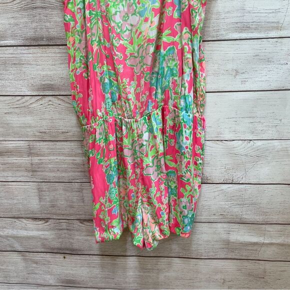 LILLY PULITZER DEANNA SOUTHERN CHARM ROMPER - Picture 4 of 7